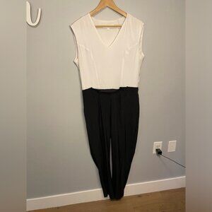 Willow & Thread Black and White Jumpsuit Women’s Size 10